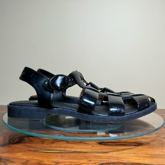 Katy Perry The Geli Fisherman Sandal - black - size 8 - Picture 6 of 16